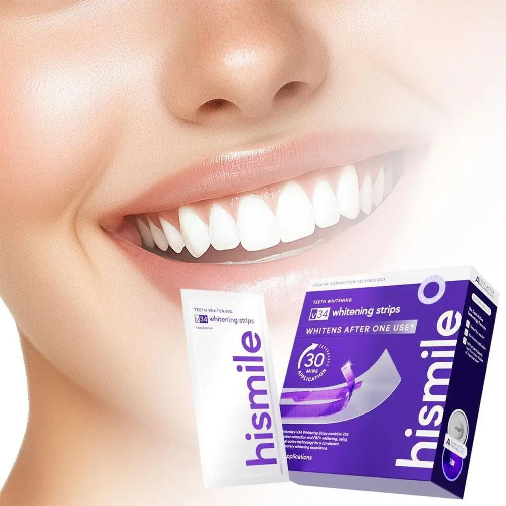 Purple Teeth Whitening Strips (PAP+ Formula)