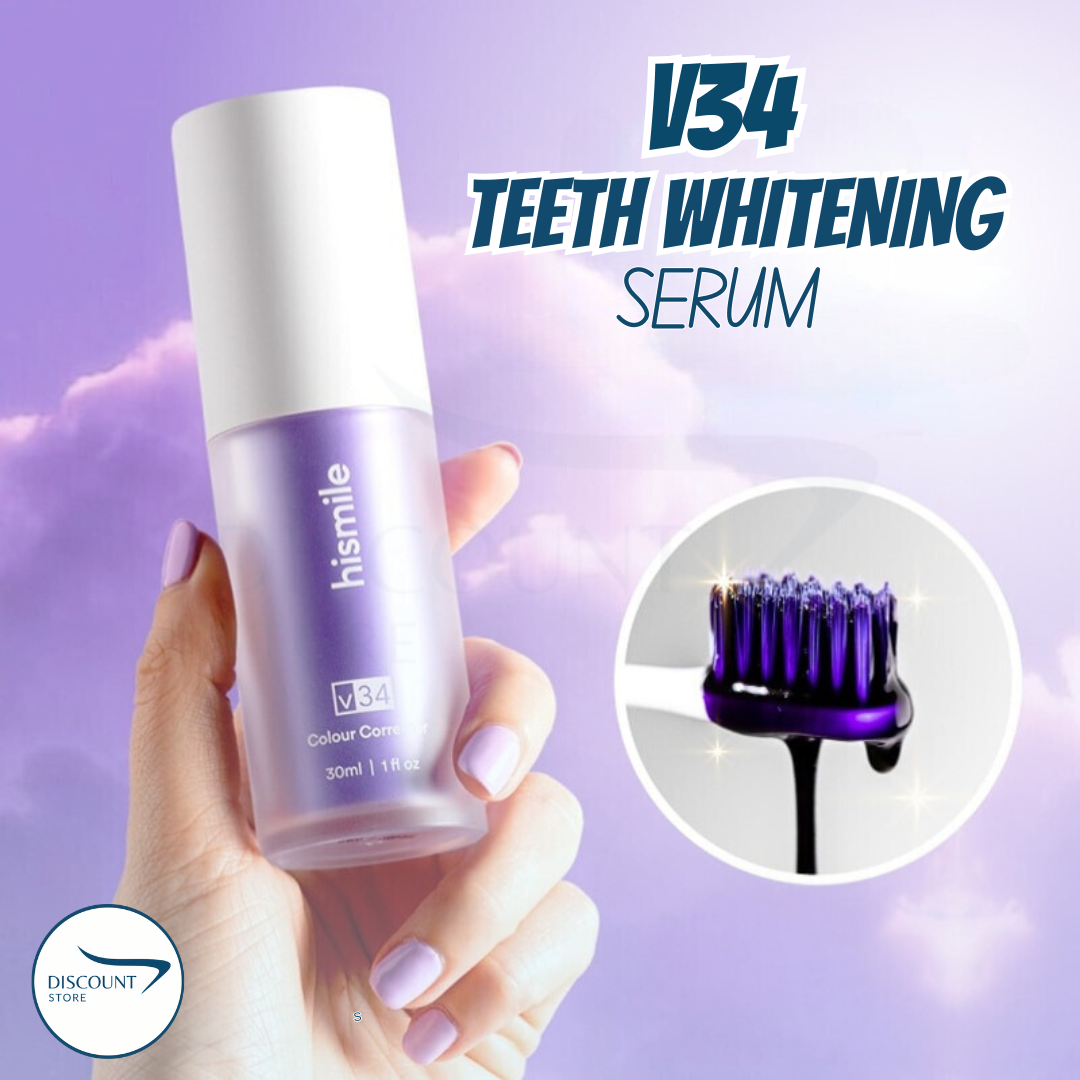 V34 Teeth Whitening Serum - (IMPORTED)