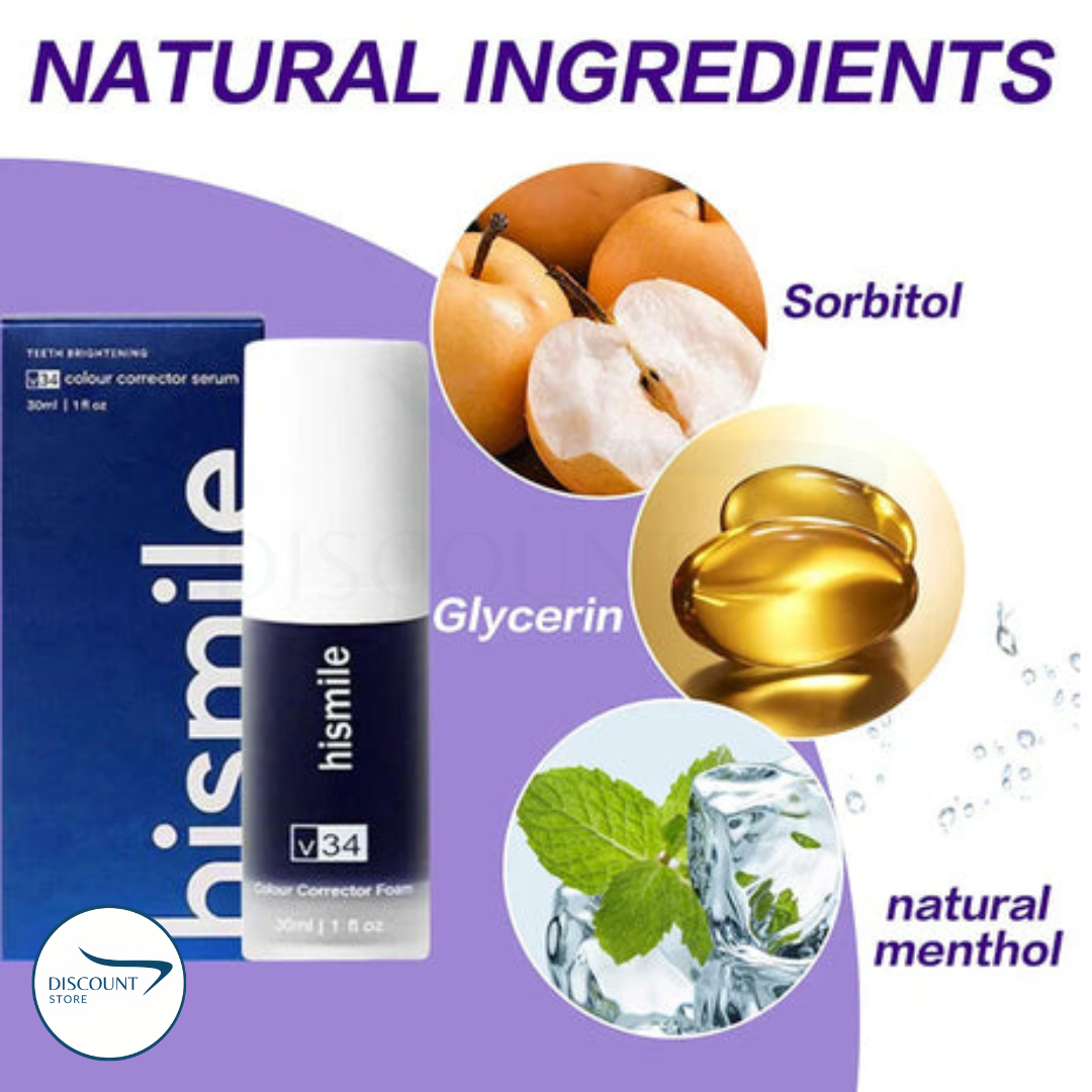 V34 Teeth Whitening Serum - (IMPORTED)